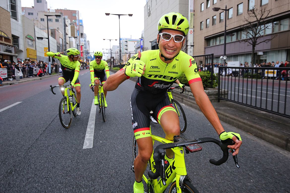 Japan Cup criterium winner Fumiyuki Beppu