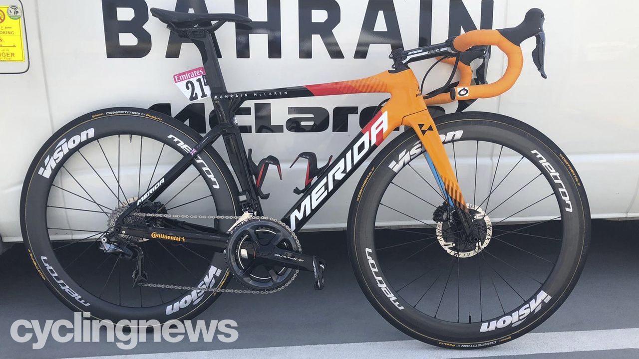 Mark Cavendish's Merida Reacto