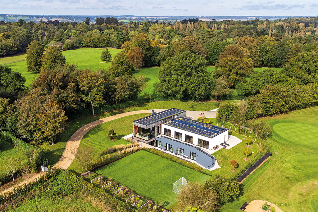 Eco-friendly properties: Skyfall, Hitcham Lane, Taplow, Maidenhead, Berkshir