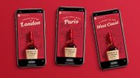 Smartphones showing Makers Mark typeface created by Dalton Maag