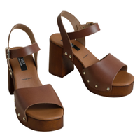 Leather Buckle Platform Clogs, £49.50 | Marks and Spencer