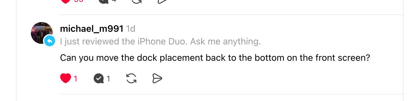 Apple iPhone AMA