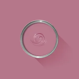 Pink paint sample can