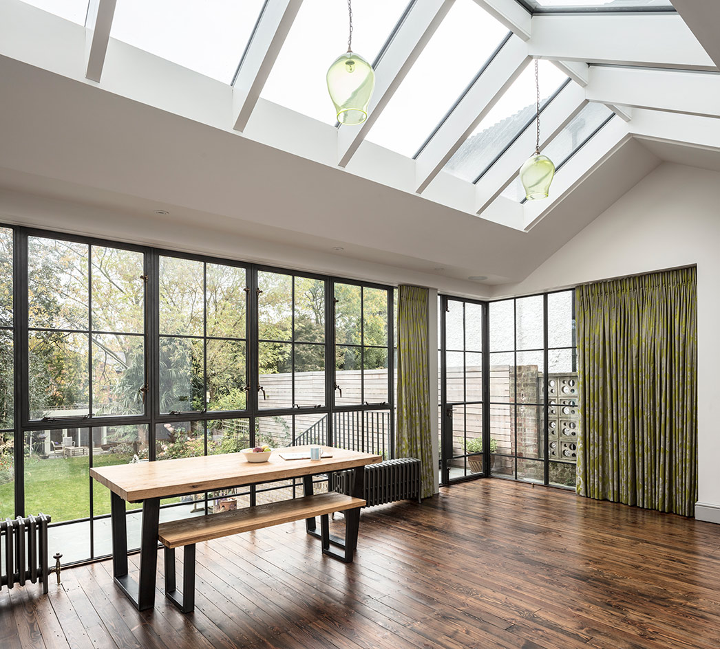 room with outside view
