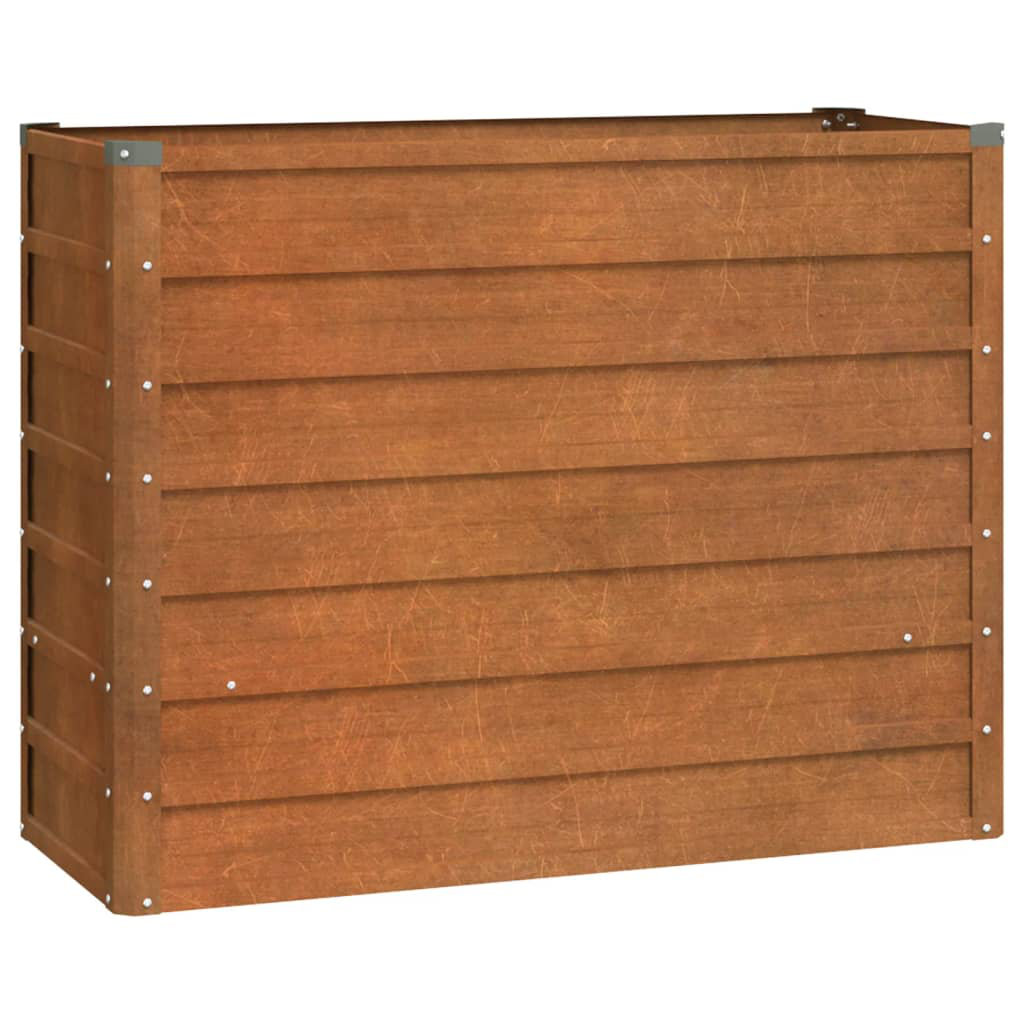 Dakota Fields Atonya Garden Raised Bed Rusty Corten Steel &amp;amp; Reviews | Wayfair.co.uk
