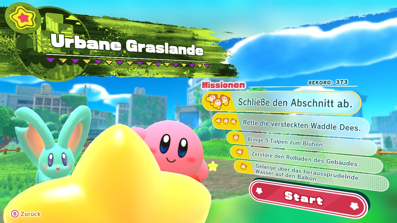 Kirby und das vergessene Land