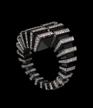 jewellery by Lauren Adriana on black background