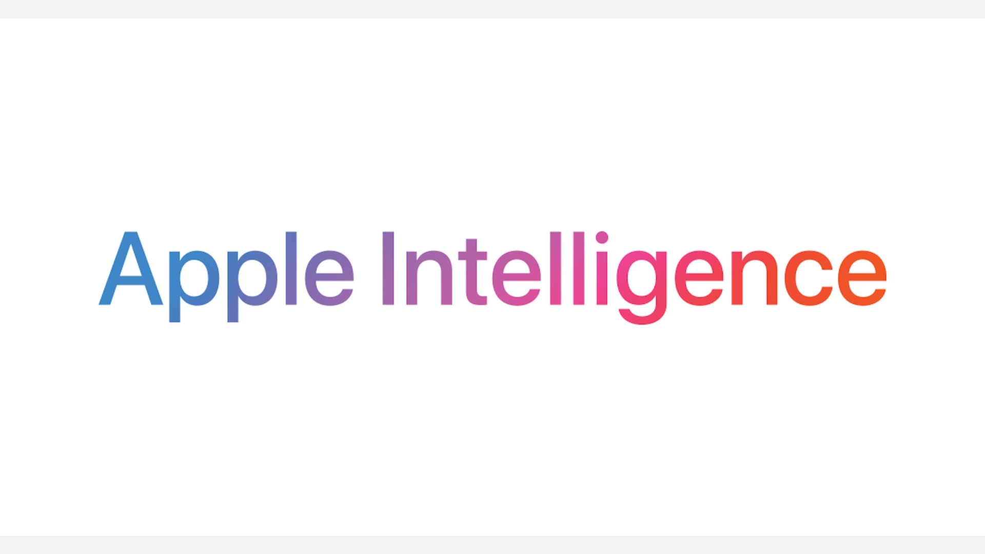 Apple Intelligence logo