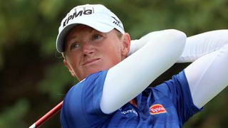 Stacy Lewis takes a shot at the Dana Open