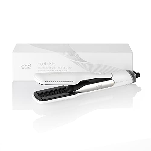 Ghd Duet Style 2-In-1 Hot Air Styler - Transforms Hair From Wet to Styled With Air-Fusion Technology (white)