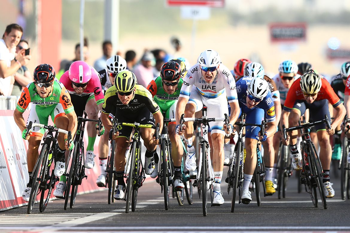 Kristoff holds on for the win