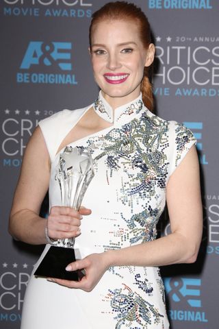Jessica Chastain At The Critics' Choice Awards 2015
