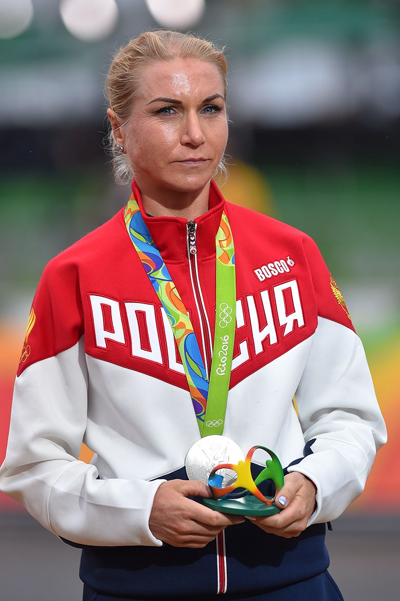 Olga Zabelinskaya (Russia) upgraded her bronze in London to silver in Rio