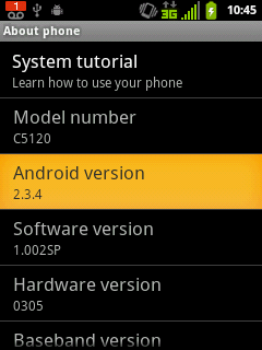 Android 2.3.4