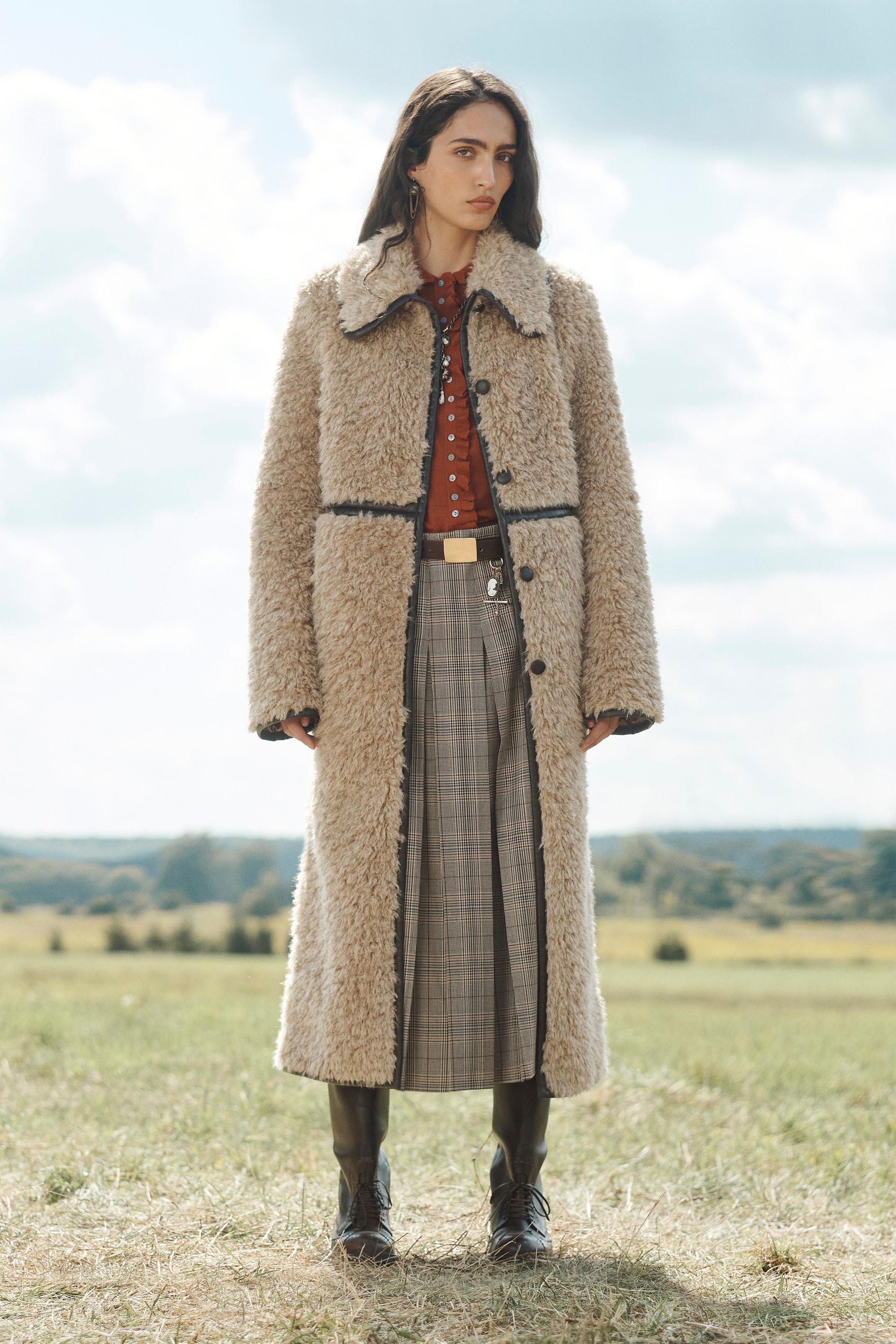Limited Edition Long Fleece Coat