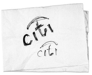sketch of the Citi logo