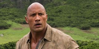 The Rock in Jumanji