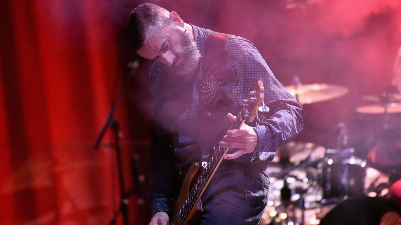 Justin Chancellor of Tool performs onstage during the 2017 Governors Ball Music Festival - Day 3 at Randall's Island on June 4, 2017 in New York City.