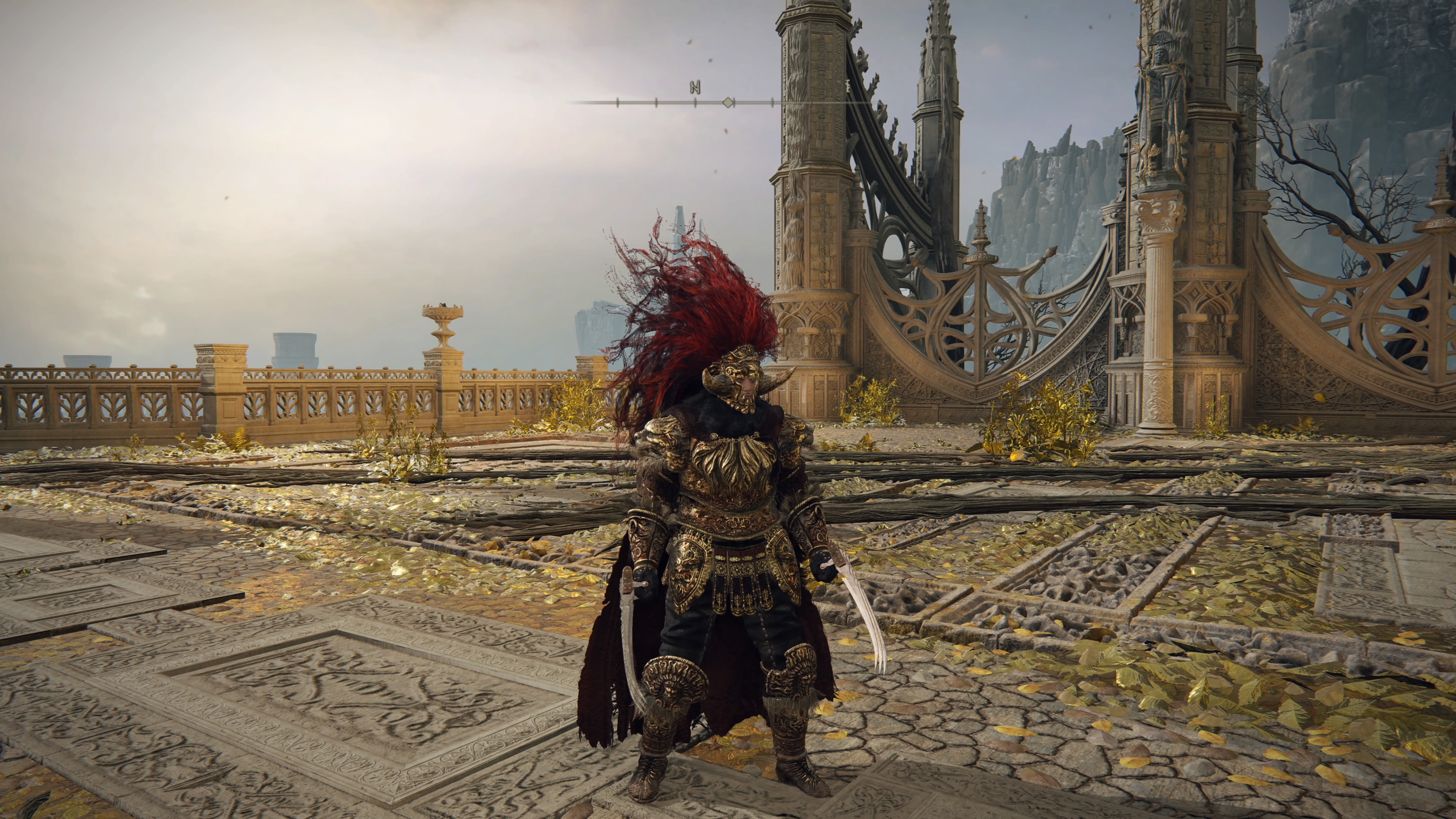 The location of the Elden Ring armor is great