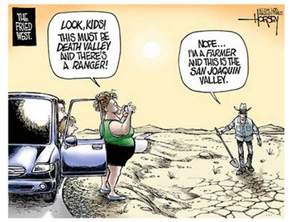 Editorial cartoon drought