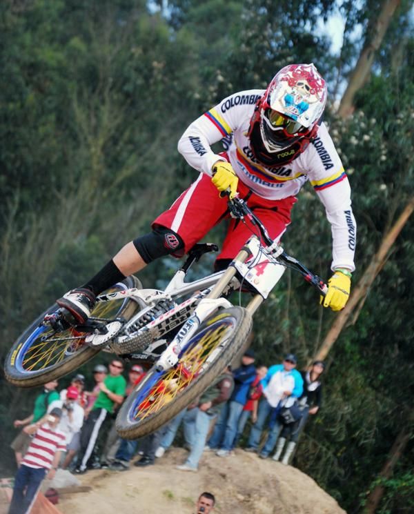 Mauricio Estrada was second best on the day.