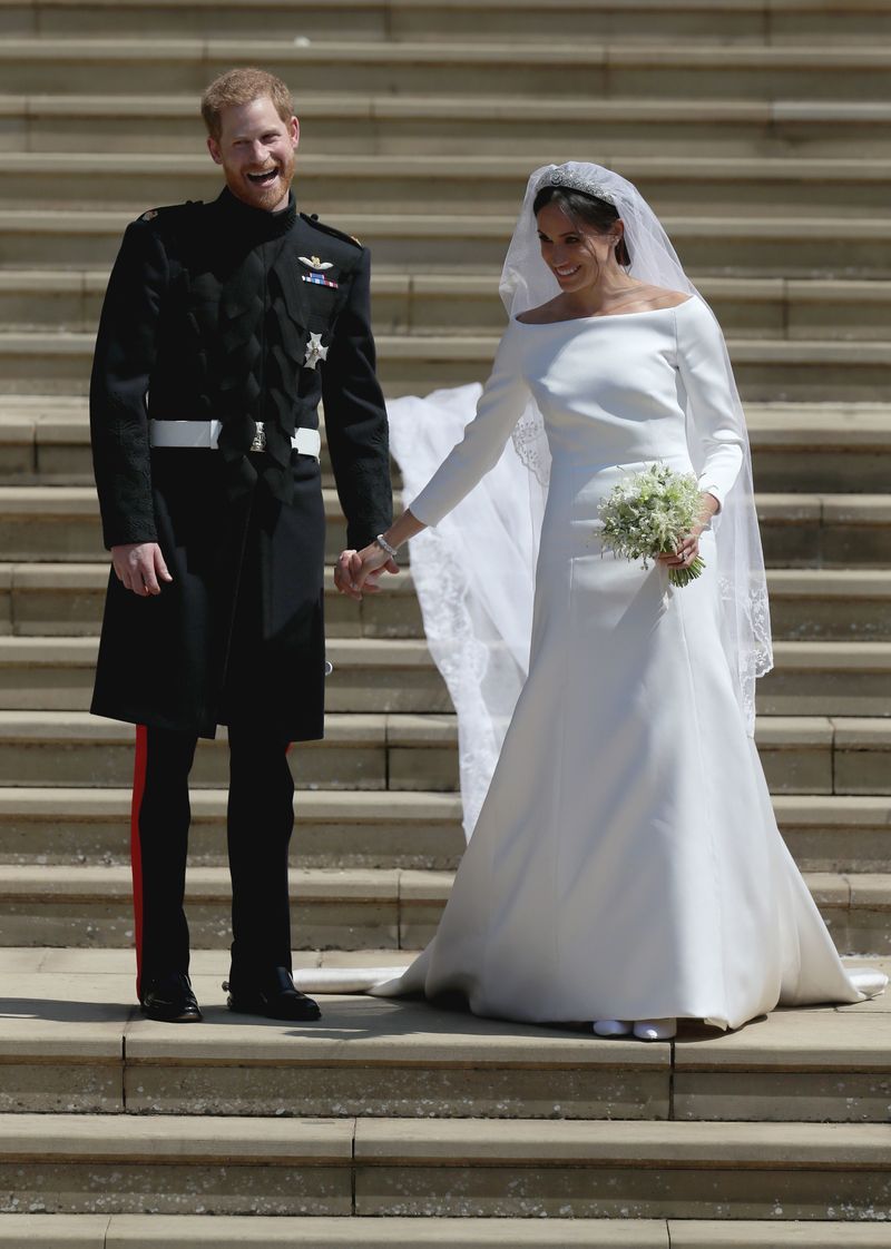 Meghan Markle Givenchy Wedding Dress