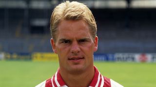 Frank de Boer during the team presentation of Ajax Amsterdam in 1994 in Amsterdam, the Netherlands (Photo by VI Images via Getty Images)