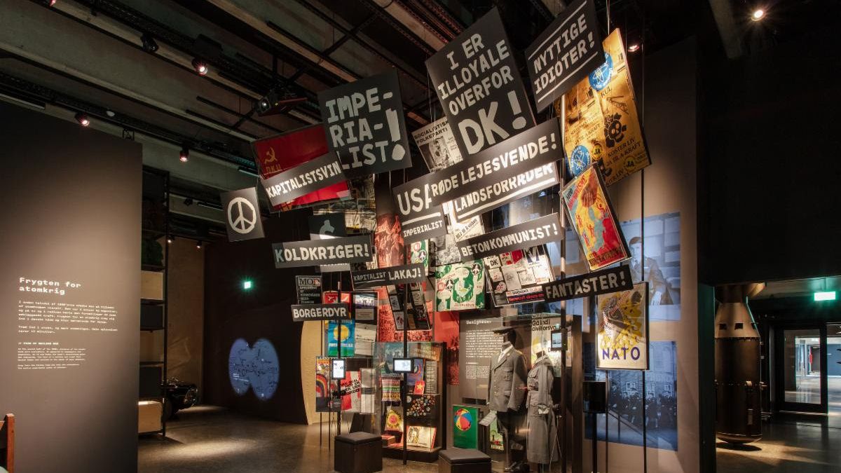 A display at REGAN Host Cold War museum. 