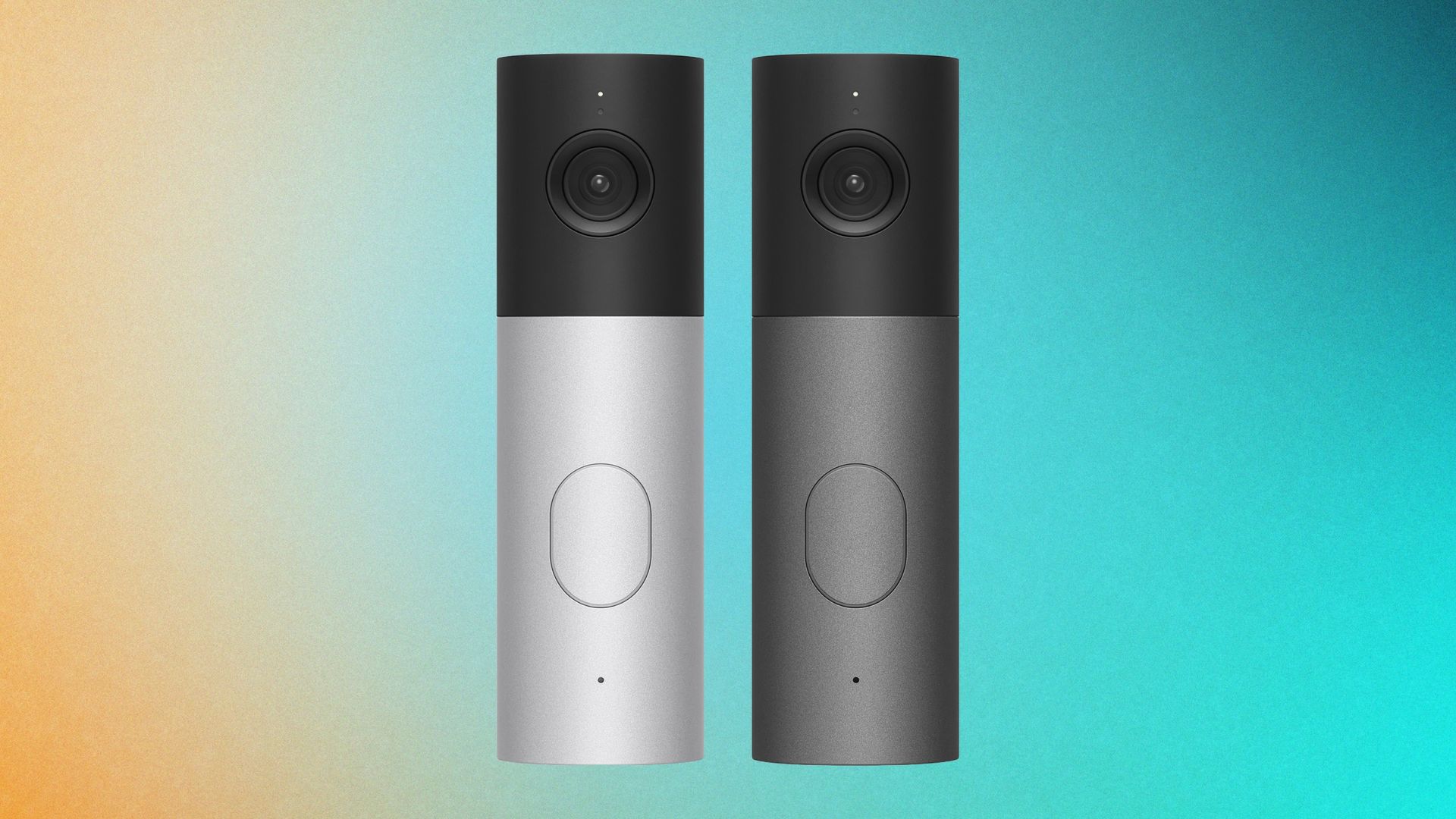 LG Video Doorbell in silver and black