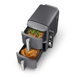 Ninja Doublestack Air Fryer against a white background.