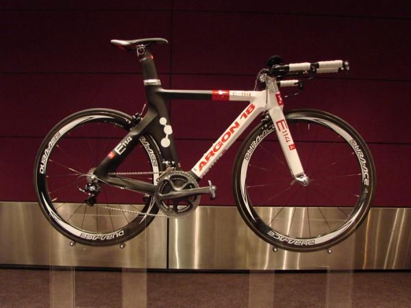 SpiderTech p/b C10 will be using the Argon 18 E-114 time trial bike.