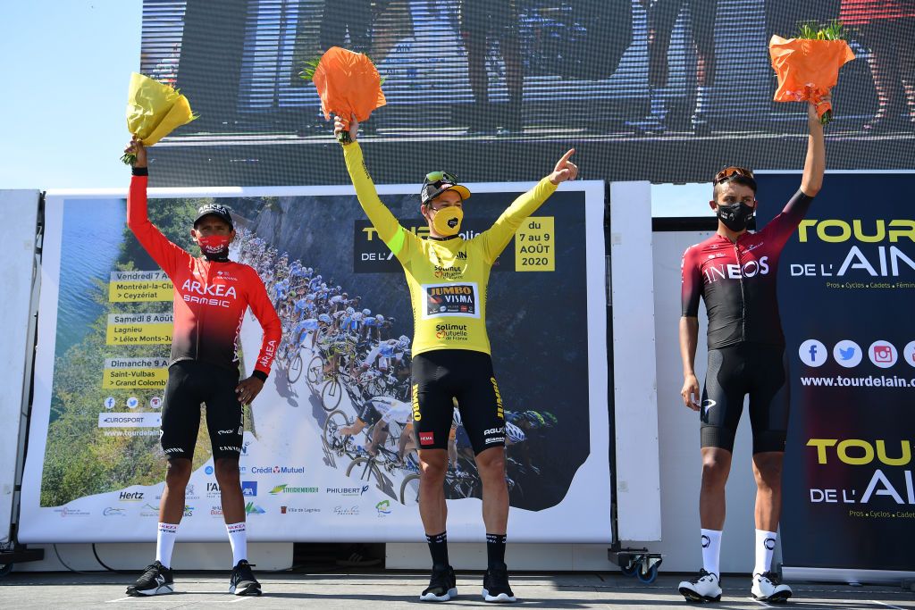 The podium ceremony