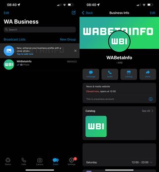 Whatsapp Business Cover Photo Beta