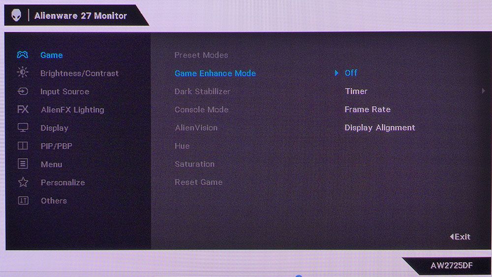 Alienware AW2725DF