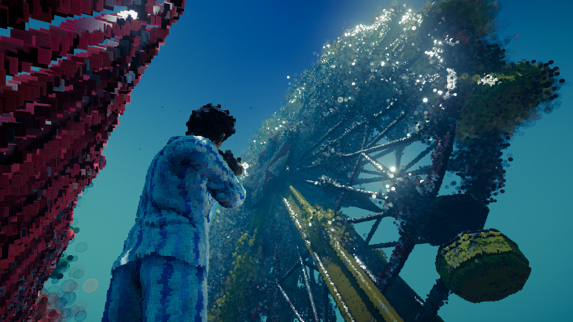A screenshot of the upcoming PS5 game, Dreams of Another