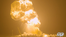 SpaceX's Ship 36 exploded into a giant fireball during a routine test on June 18.