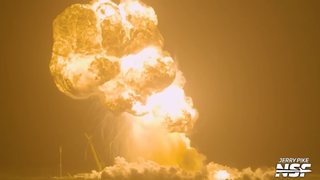 SpaceX's Ship 36 exploded into a giant fireball during a routine test on June 18.