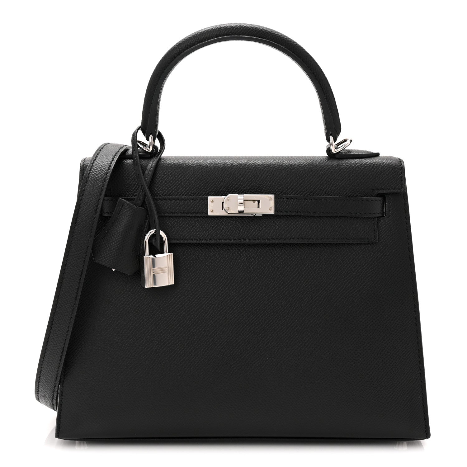 Hermes Epsom Kelly Sellier 25 Black