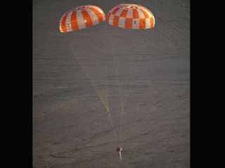 Orion Parachute Drop Test