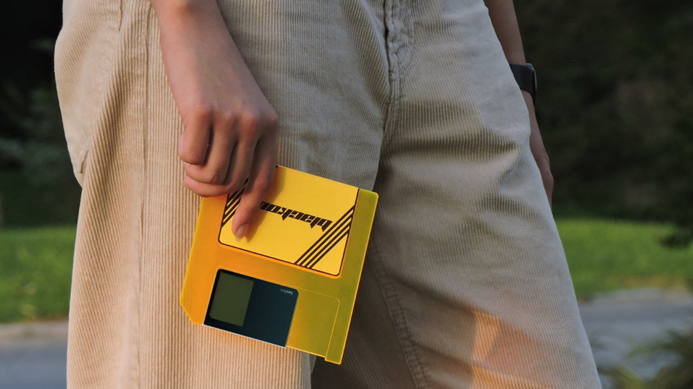floppy disk concept