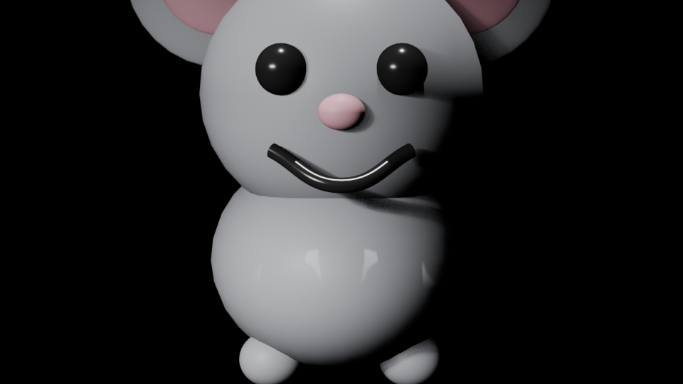 3d rendered mouse