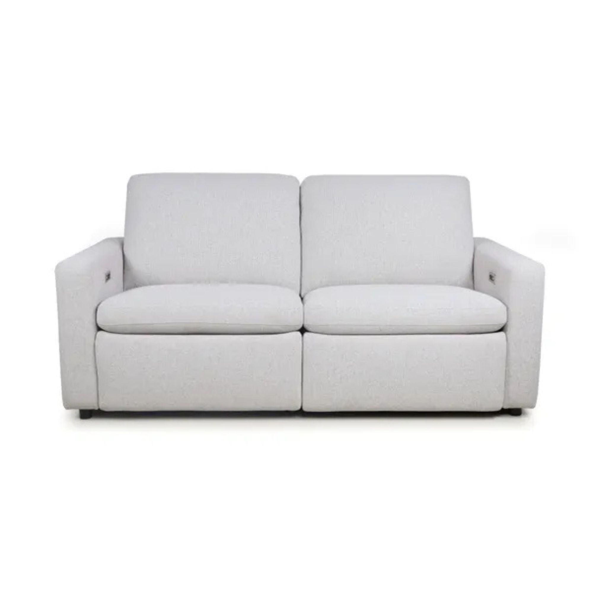 Dunelm, Zaria Boxy Basketweave Power Recliner 3 Seater Sofa