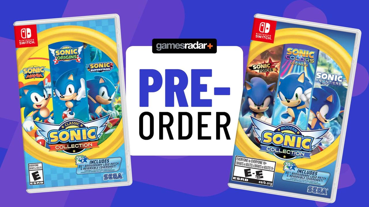 Sonic fans have double the physical Switch game goodness as the Classic Sonic and Modern Sonic Collections are now up for pre-order