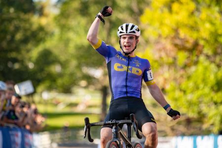 Andrew Strohmeyer of the US wins C2 race at Charm City Cross 2023