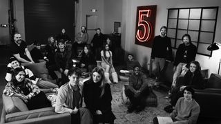 Noah Schnapp, Millie Bobby Brown, David Harbour, Winona, Ryder, Cara Buono, Joe Keery, Amybeth McNulty, Charlie Heaton, Brett Gelman, Maya Hawke, Natalia Dyer, Jamie Campbell Bower, Priah Ferguson, Linda Hamilton, Gaten Matarazzo, Caleb McLaughlin, Ross Duffer, Matt Duffer, Finn Wolfhard and Sadie Sink