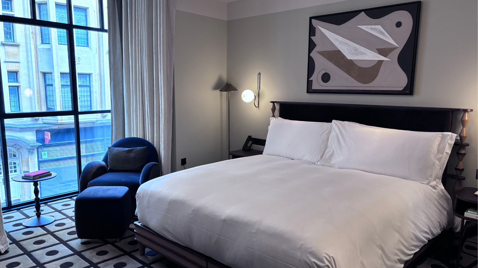 Bedroom at The Newman in Fitzrovia