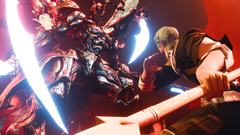 Solo Only faces down Ravana in Final Fantasy 14.