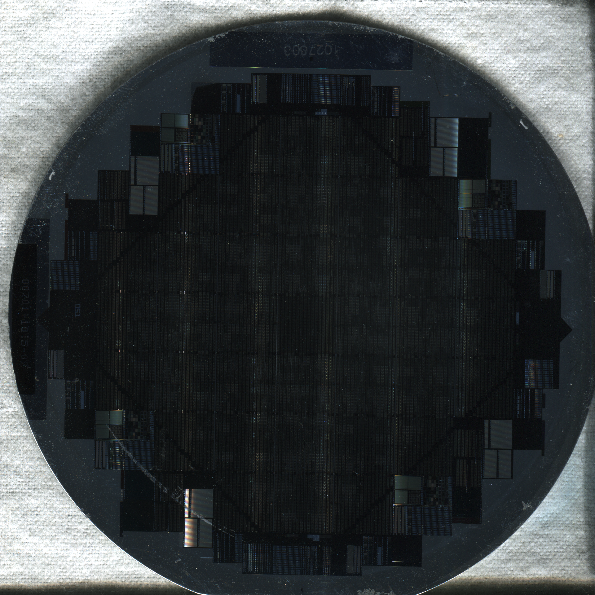 Wafer Scale Integration chip manufactured by Trilogy Systems