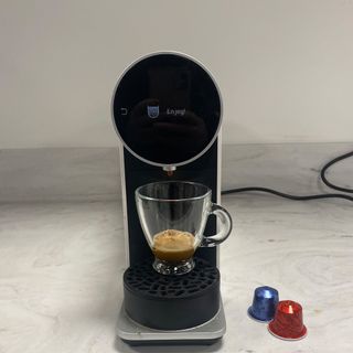Image of Morning coffee machine during testing