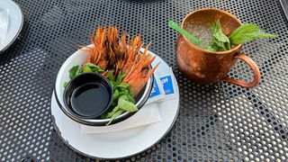 Shrimp dish, Louisiana